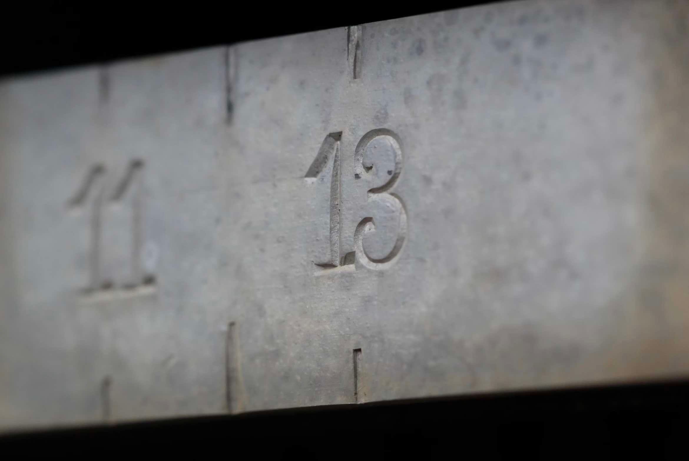 Número 13. Martes 13.