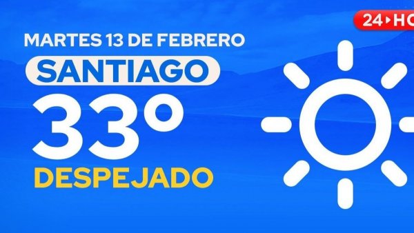 El tiempo en Santiago: martes 13 de febrero 2024