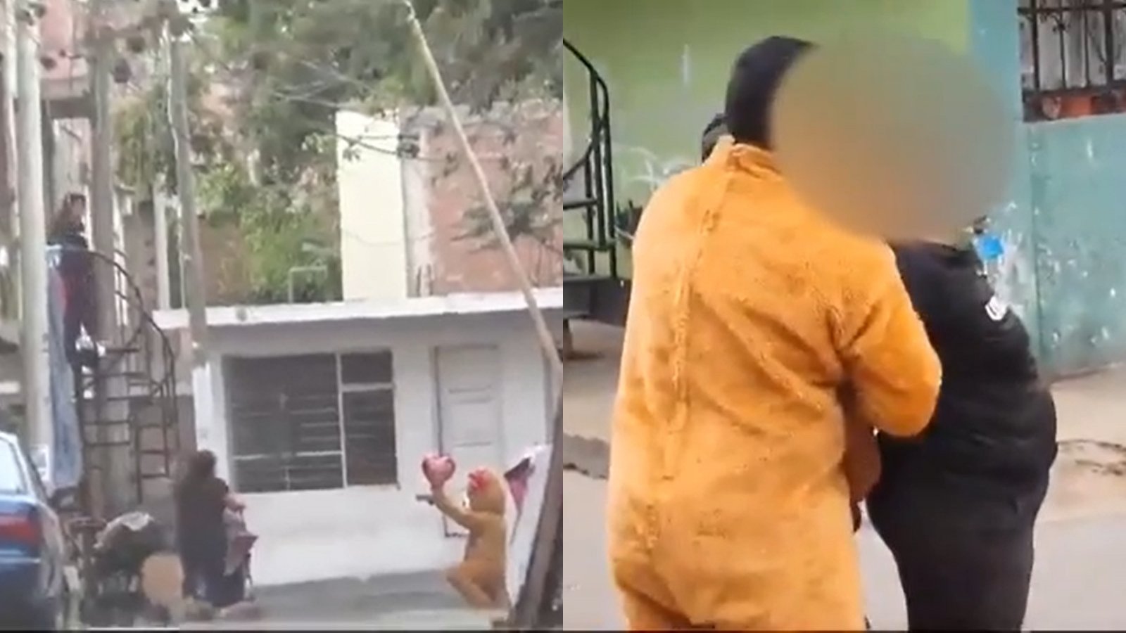 "Operativo del amor": Policía se disfraza de oso de peluche para capturar a traficante