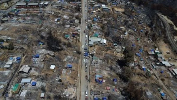 Reconstrucción tras incendios en Quilpué