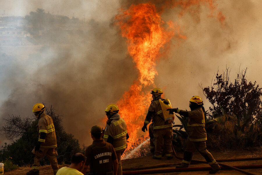 Incendio forestal