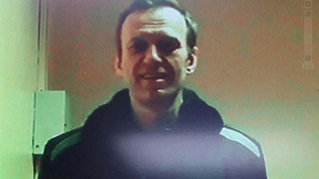 Navalny en prisión