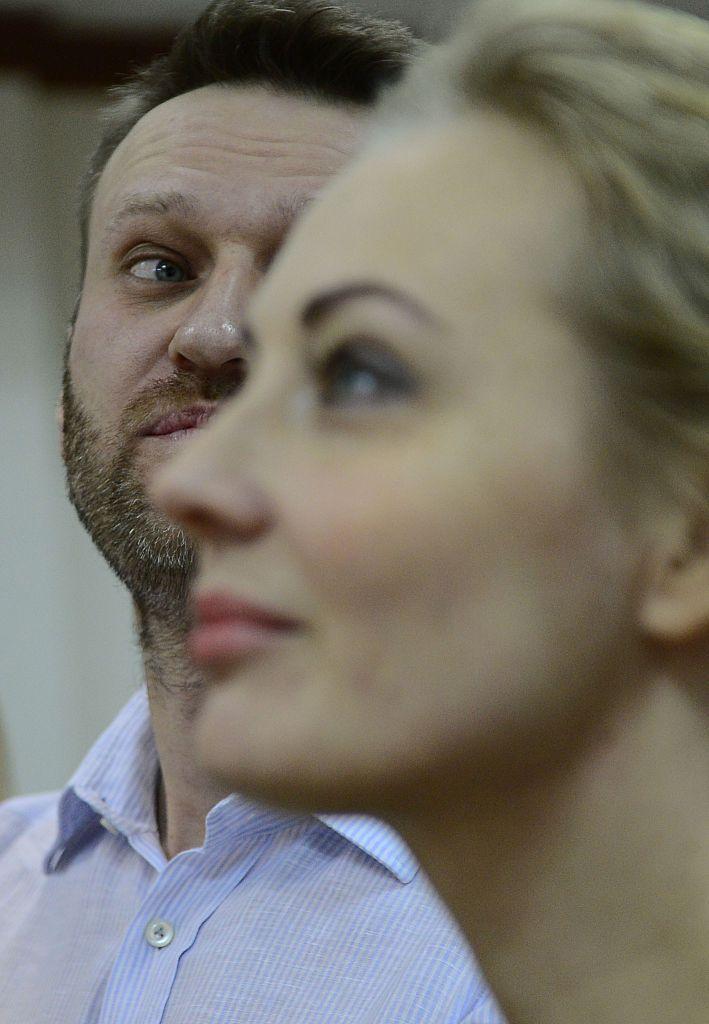 Alexei Navalny y Yulia Navalnaya