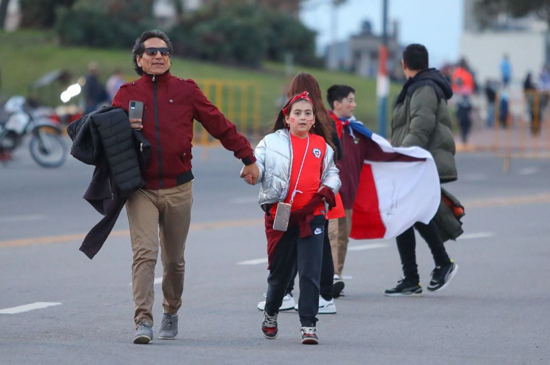 Hinchas en un partido
