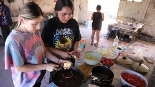 Voluntarios en la región de Valparaíso