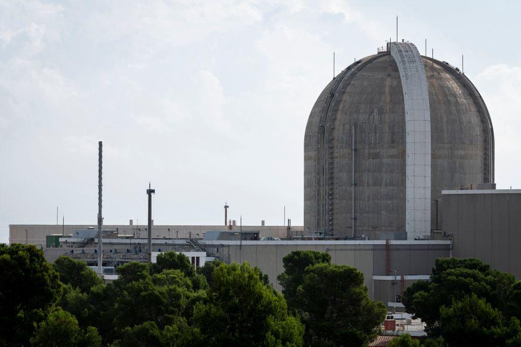 Panorámica del reactor nuclear de Vandellós. 