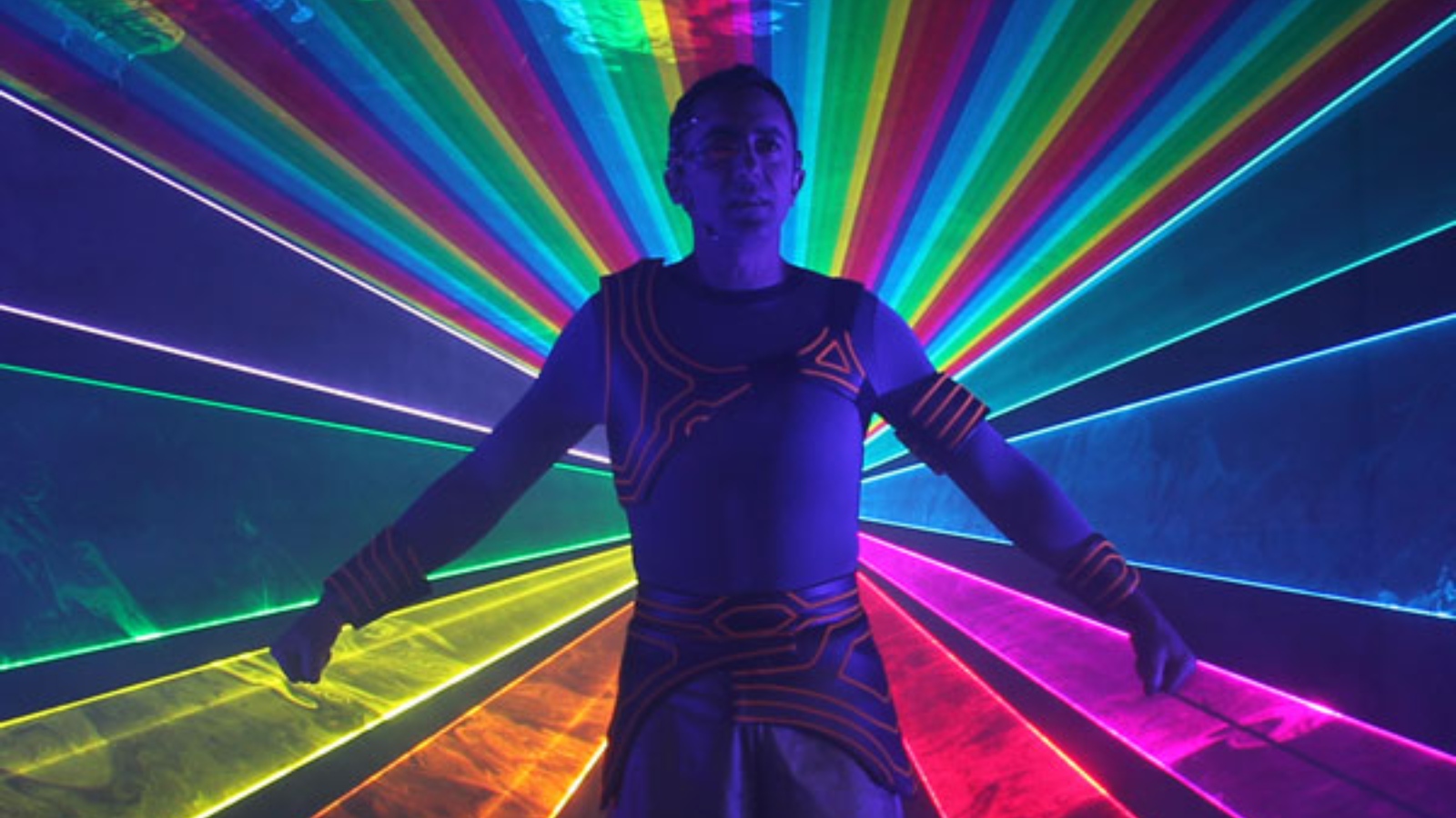 El hombre laser hotsell