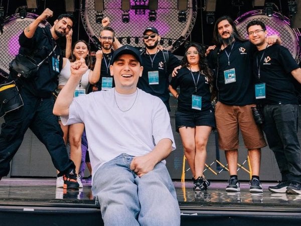 Lucho Miranda previo a su actuación en el Festival de Viña