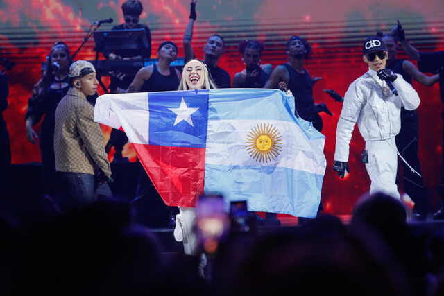 Nicki Nicole en el Festival de Viña