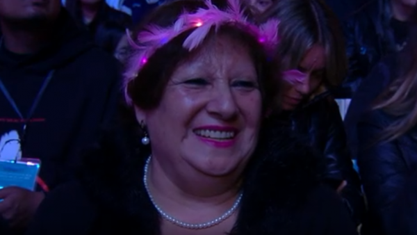 Álex Órtiz y su madre