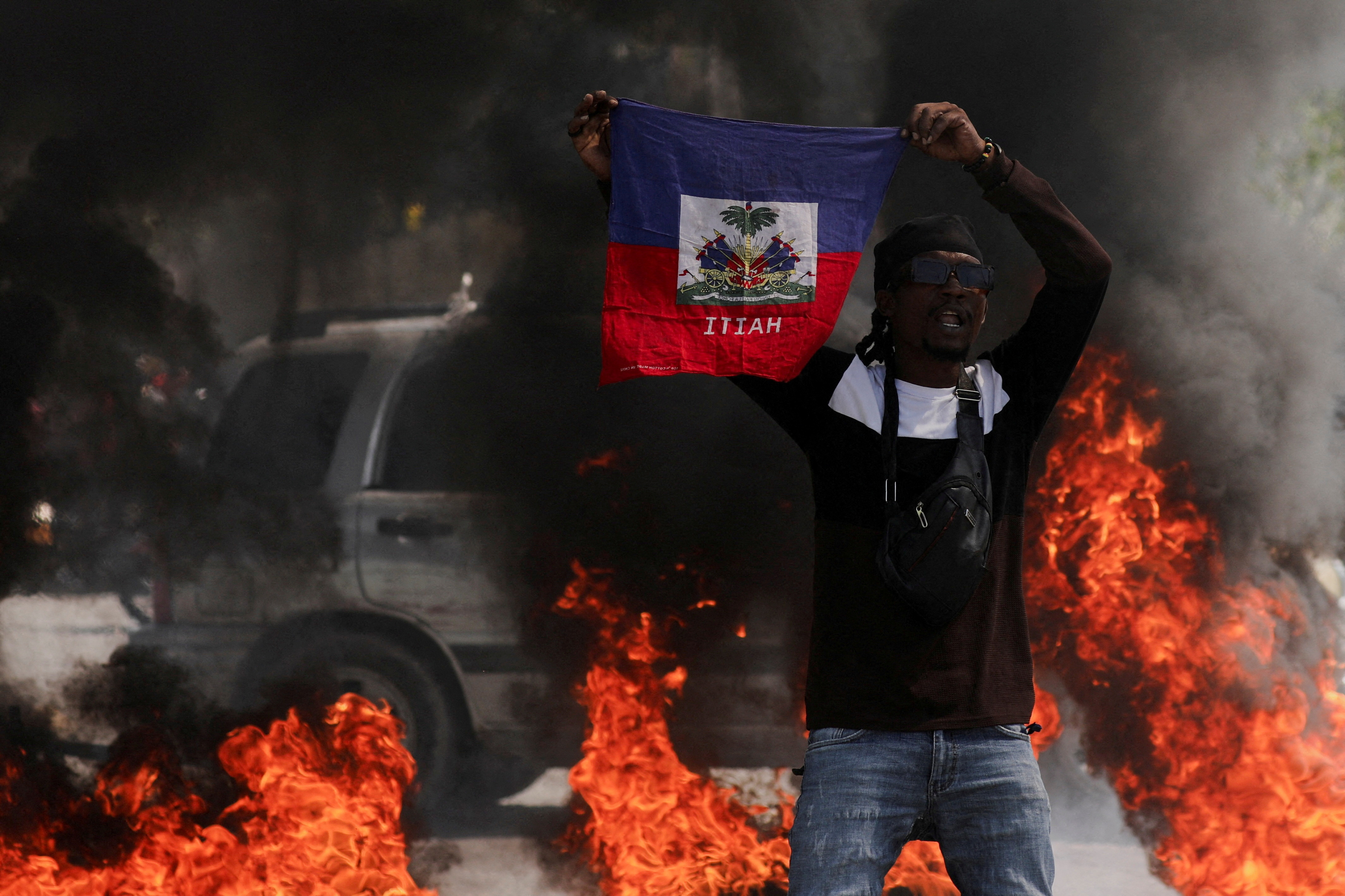 Protestas en Haití