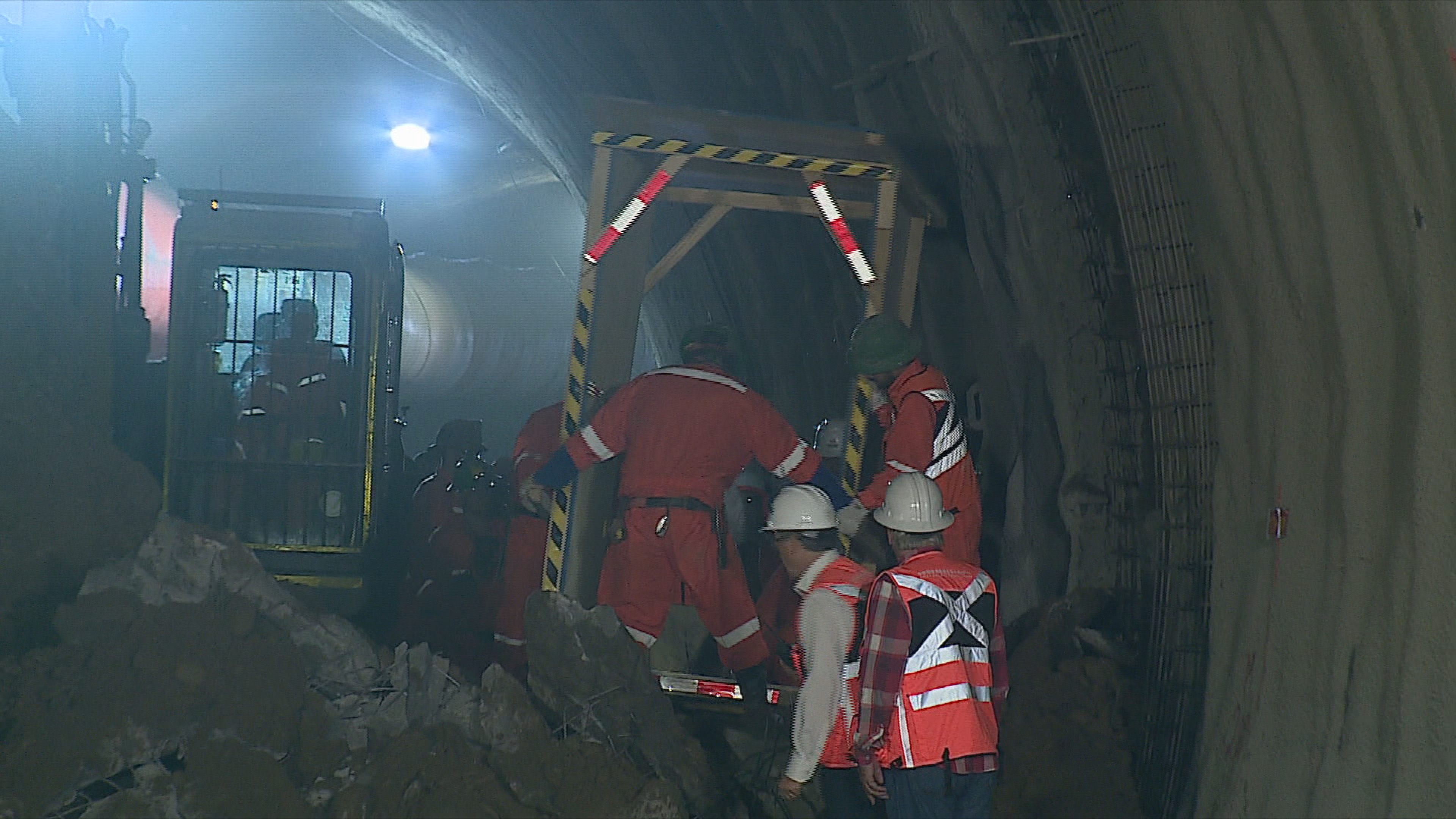 Metro de Santiago presentó el primer encuentro entre túneles de la Línea 7