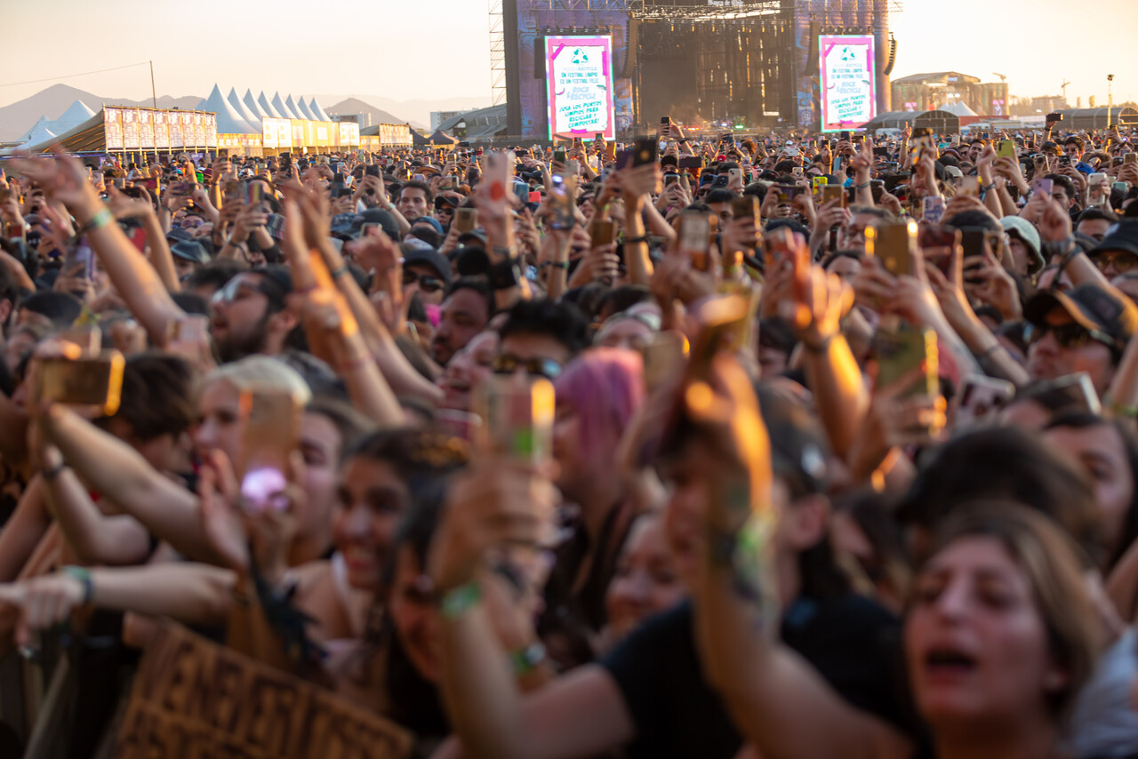 Público de Lollapalooza Chile