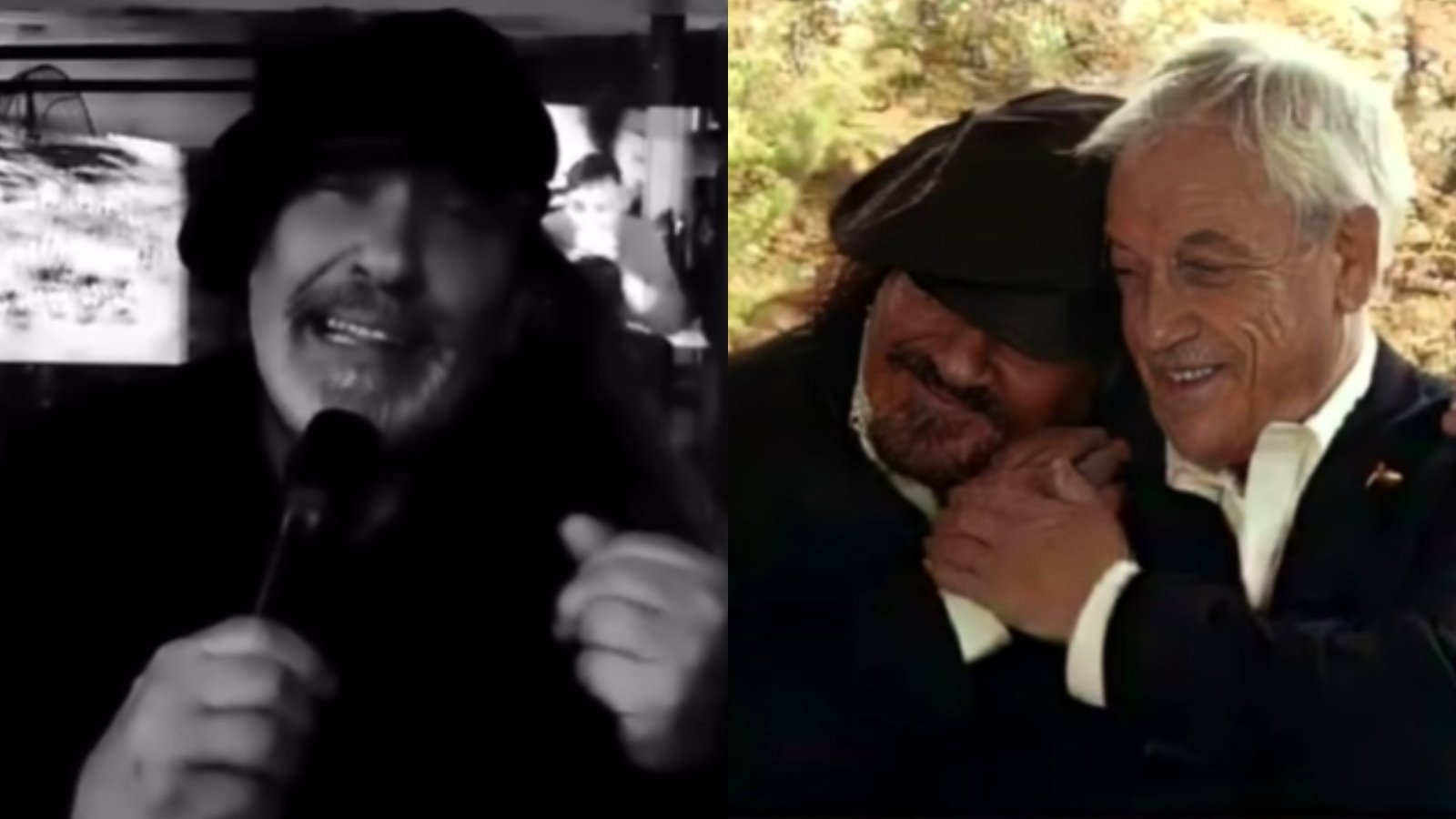 "Negro" Piñera dedica canción y video a su hermano y expdte. Piñera