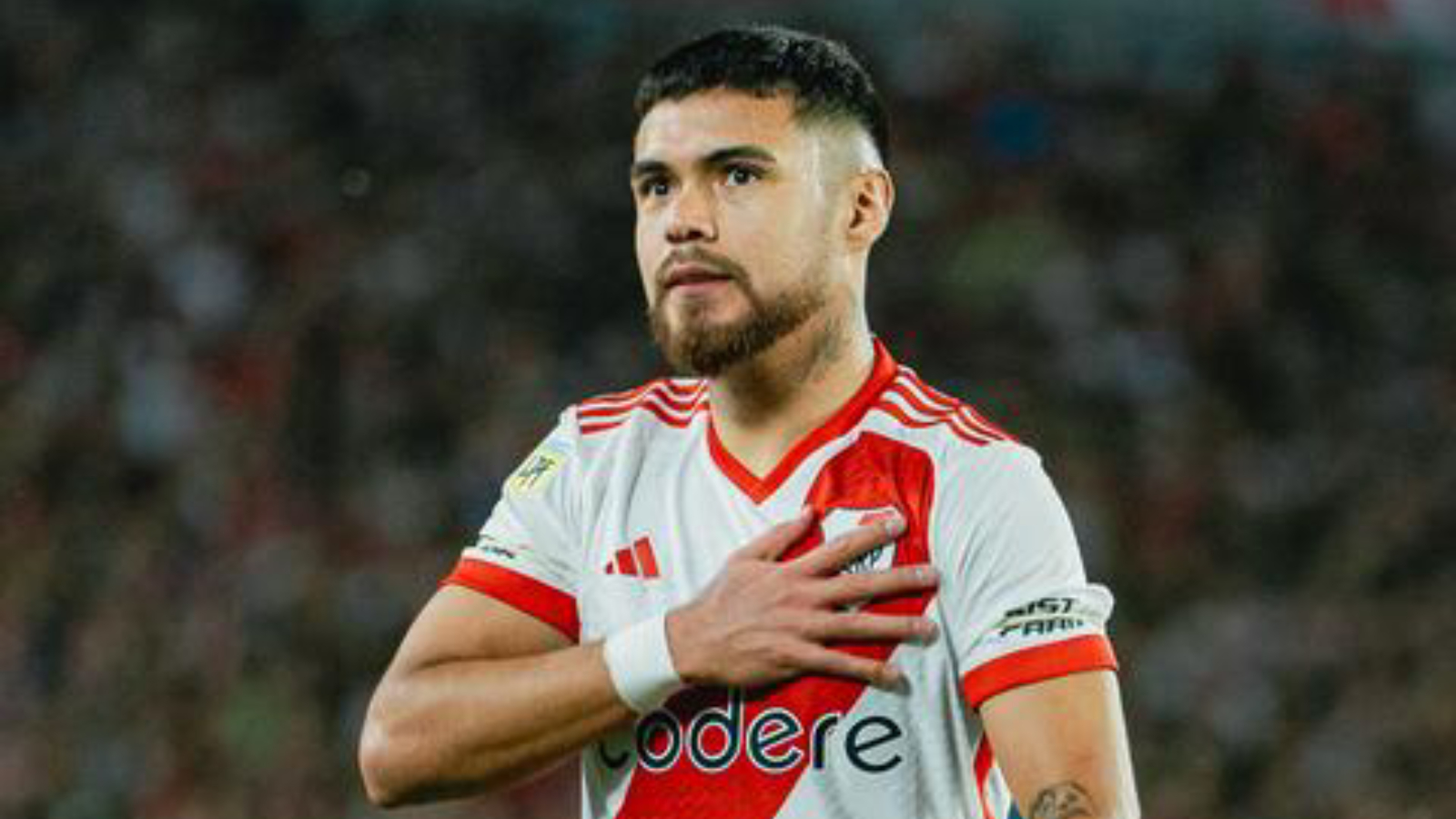 Paulo Díaz jugando por River Plate