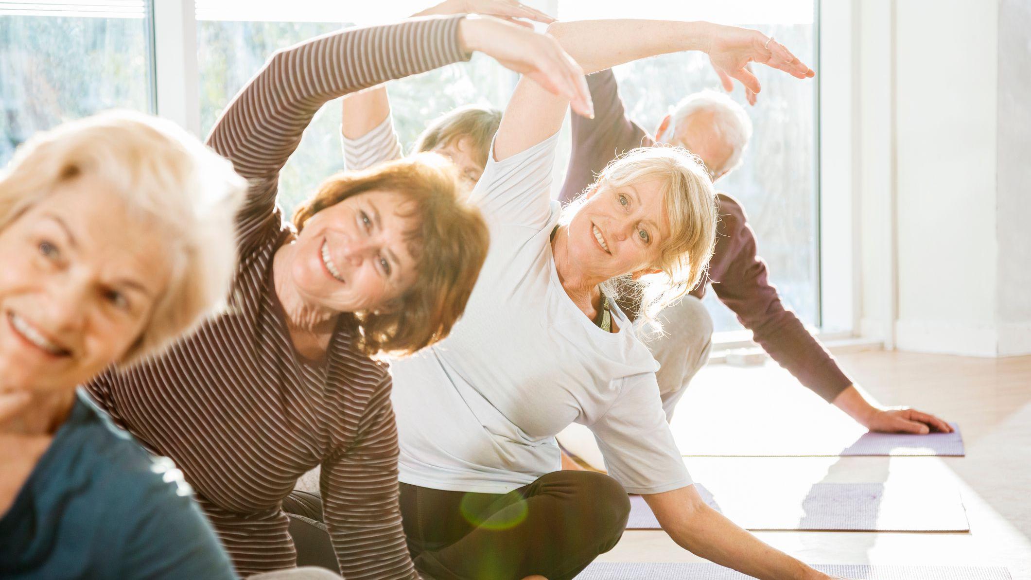 Clase de yoga