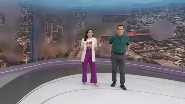 Valentina Reyes y Andrés Vial en 24 Tarde