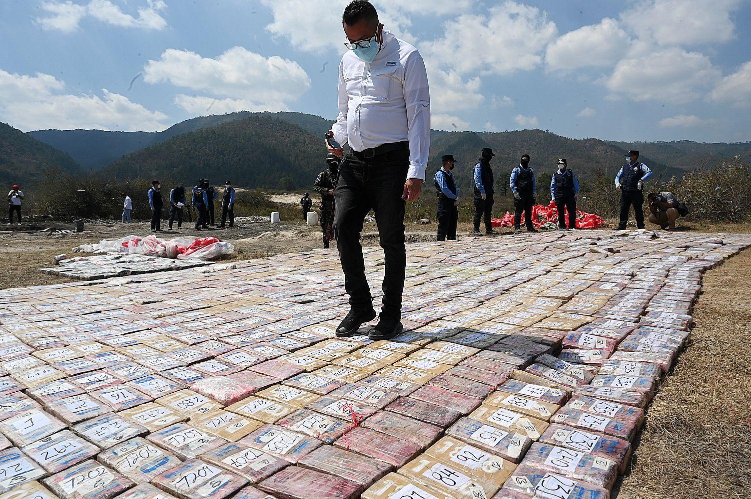 Honduras se convirtió en un país crítico para el pasaje de drogas hacia EE.UU. desde fines del siglo pasado 