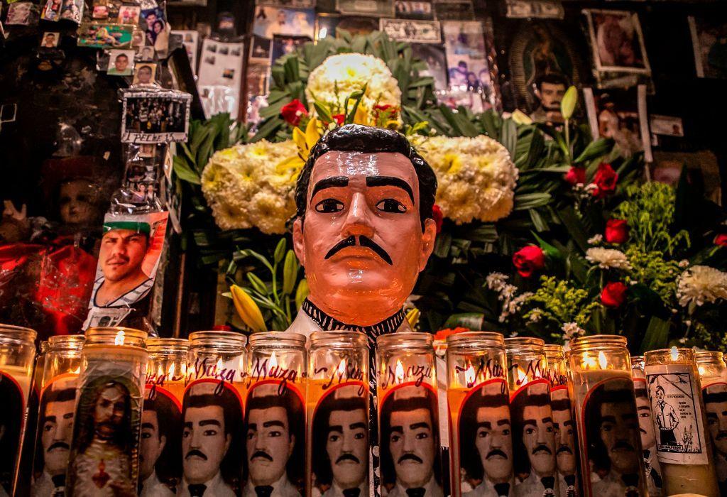 Altar dedicado a Jesús Malverde