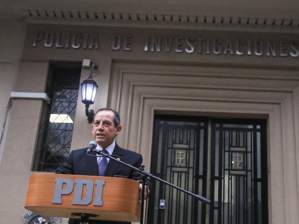 Sergio Muñoz director general de la PDI.
