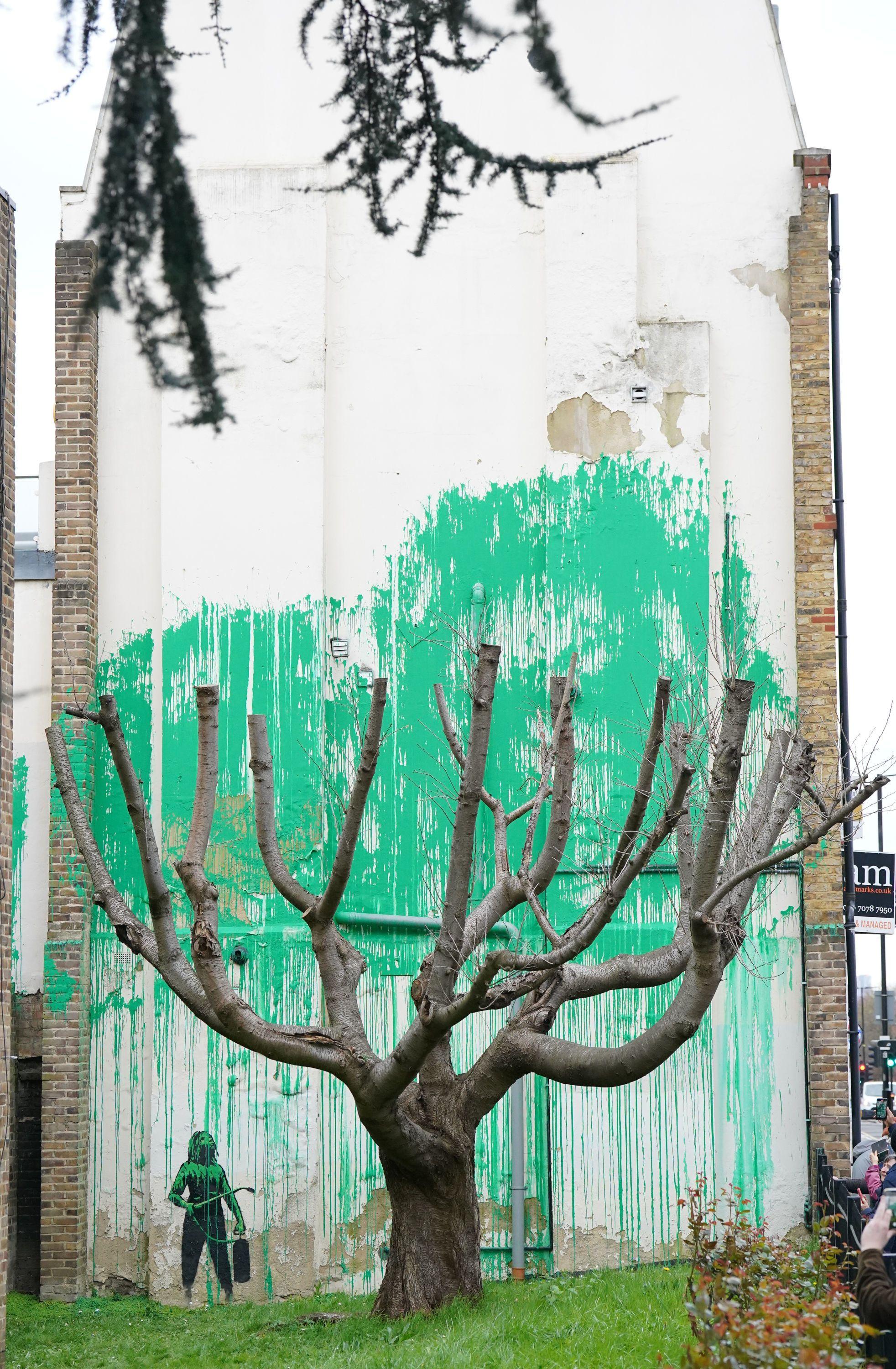 Nuevo mural de Banksy