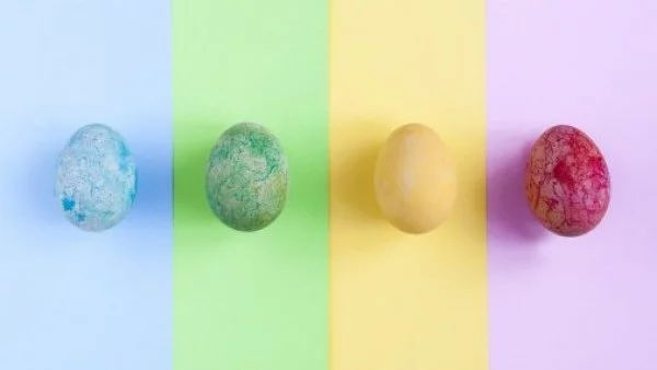 Huevos de pascua para colorear