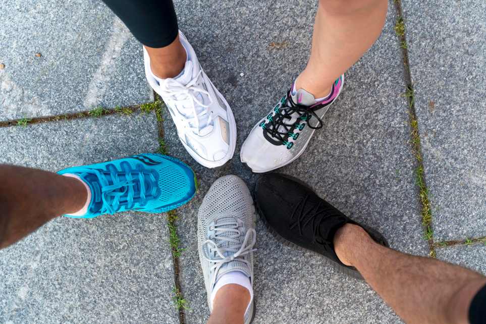 Zapatillas - maratón de santiago