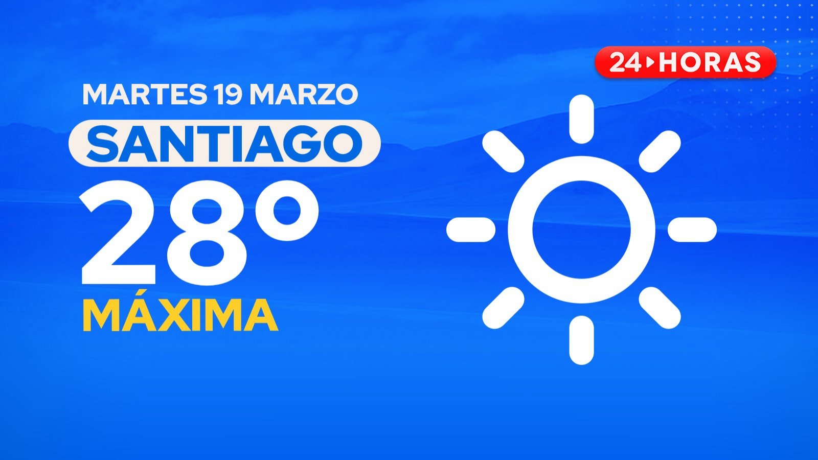 El tiempo en Santiago: martes 19 de marzo de 2024