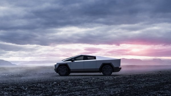 Imágenes de Cybertruck de Tesla.