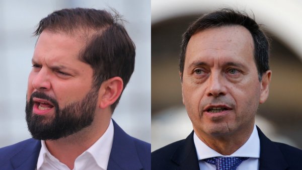 Gabriel Boric y Eduardo Cerna