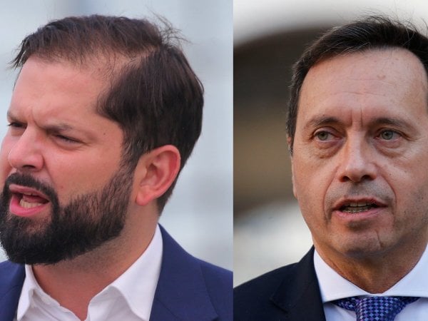 Gabriel Boric y Eduardo Cerna