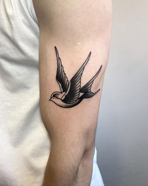 tatuaje golondrina