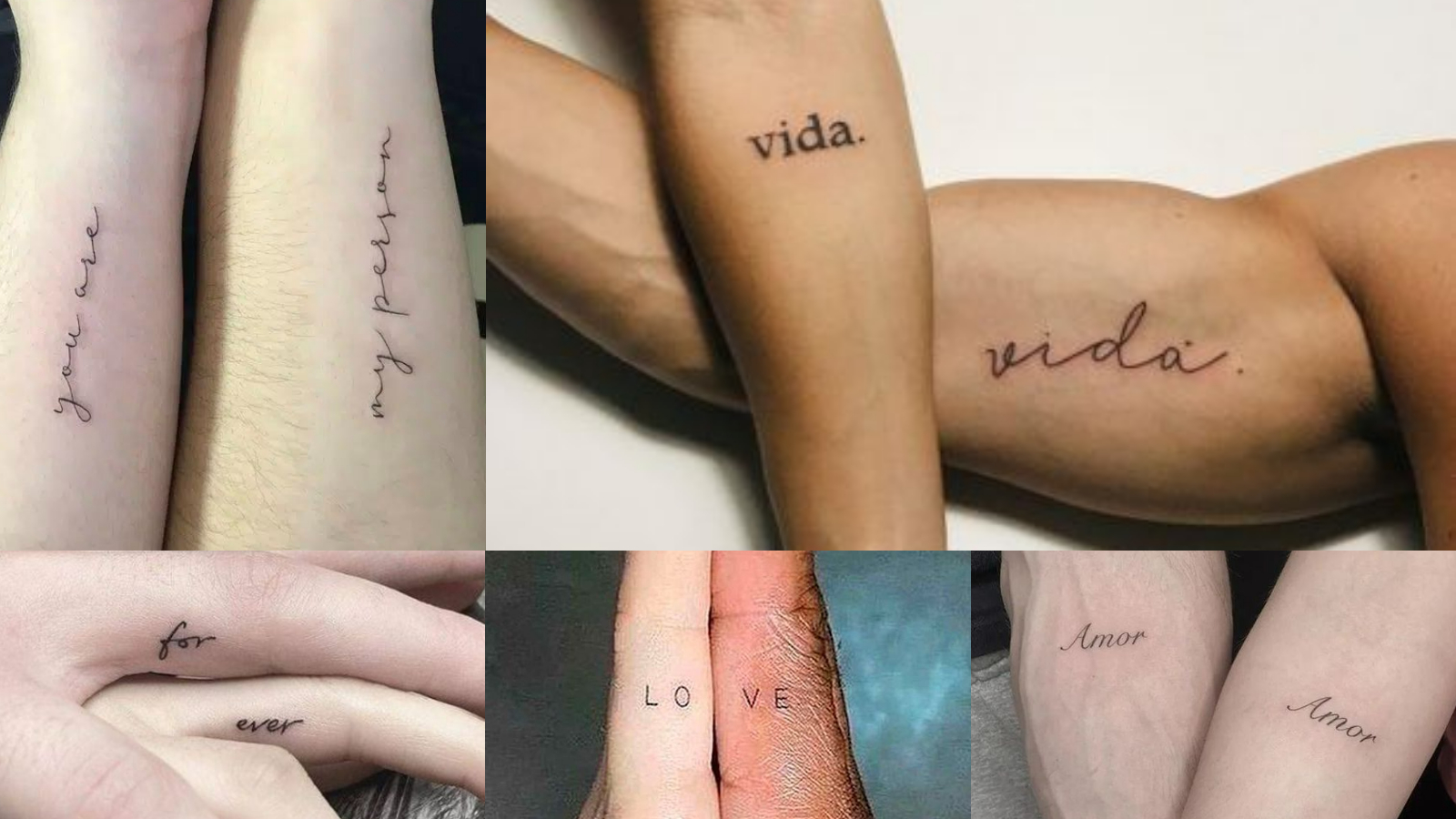 Frases para tatuarse en pareja 1