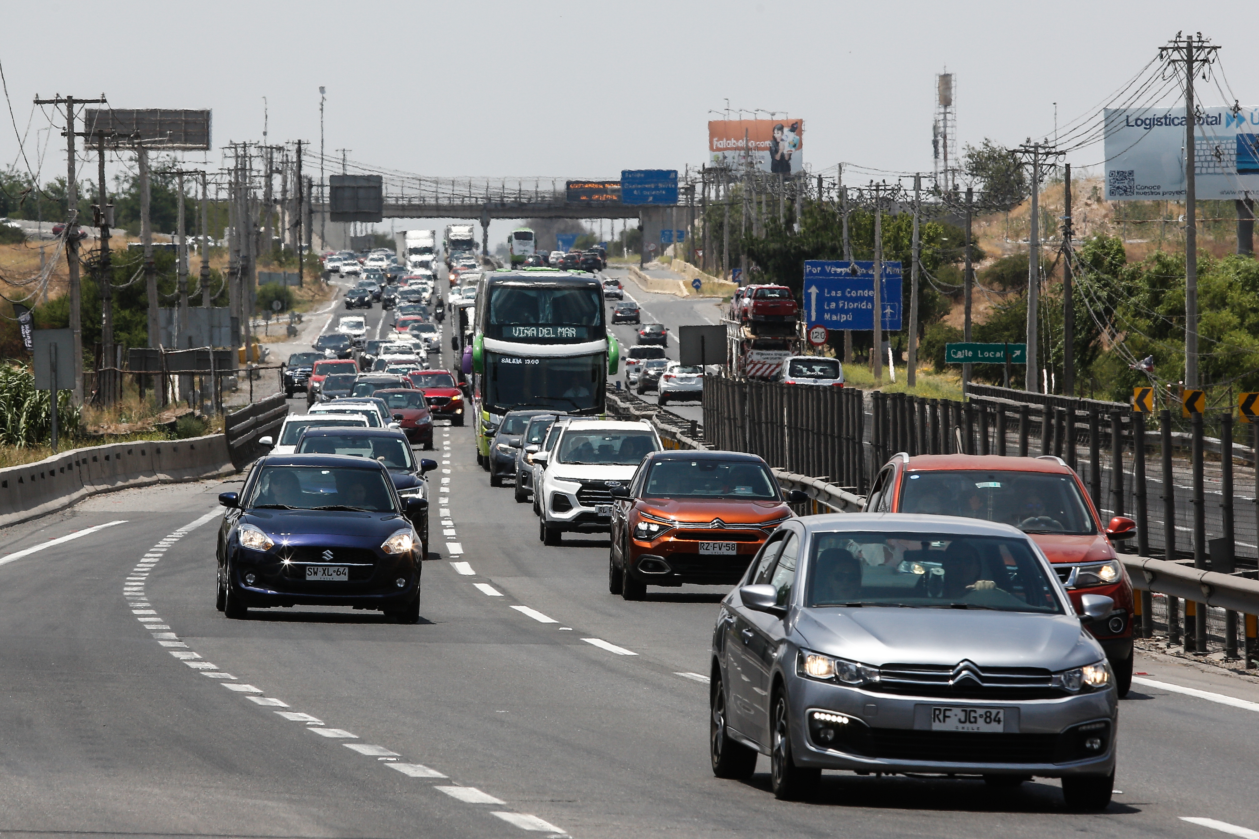 Congestión vehicular