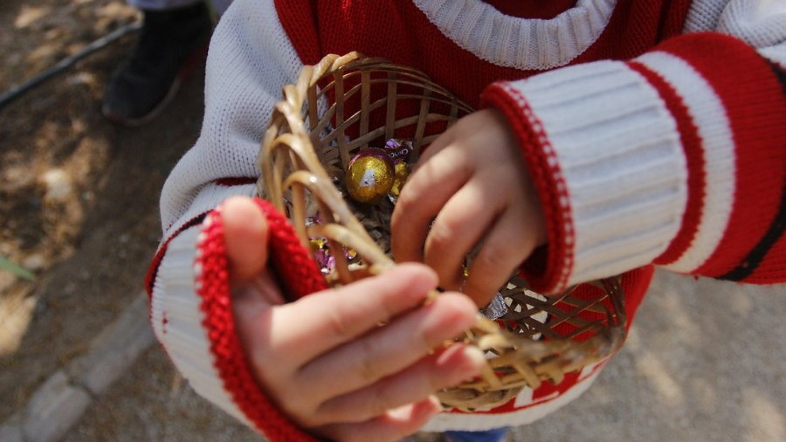 Huevos de Pascua en Semana Santa.