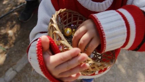 Huevos de Pascua en Semana Santa.