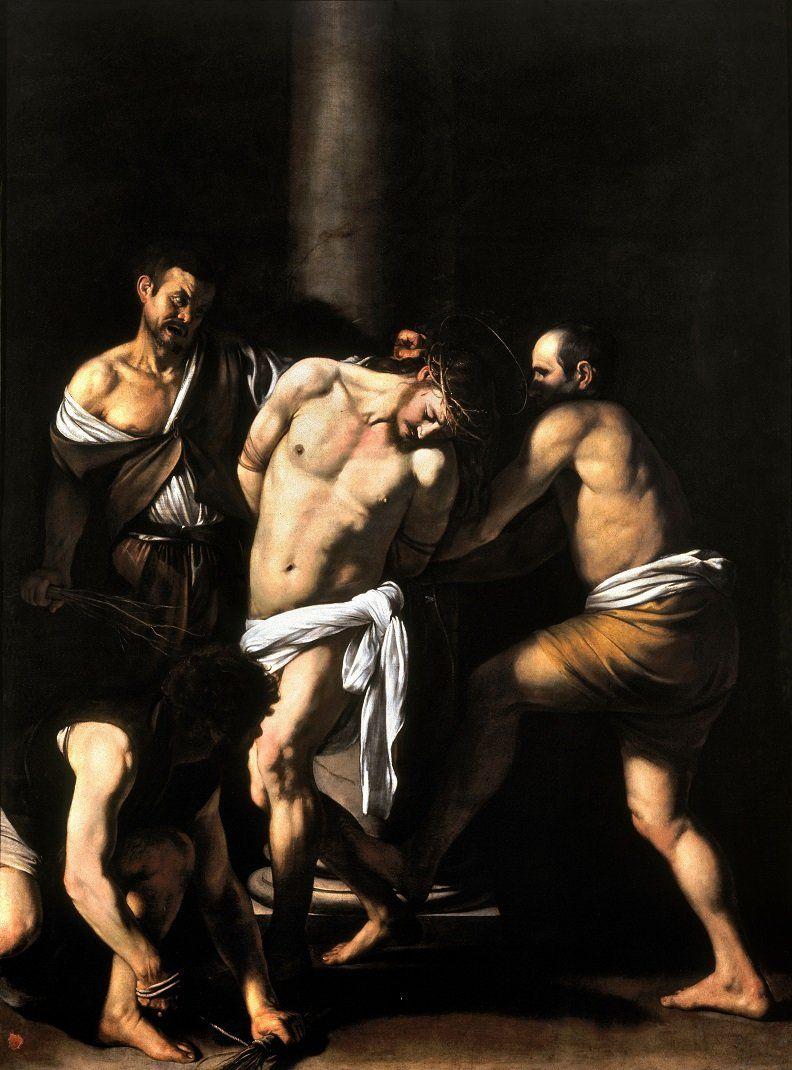 La flagelación de Cristo, de Caravaggio