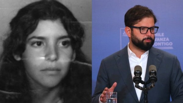 Paulina Aguirre Tobar y Presidente Gabriel Boric