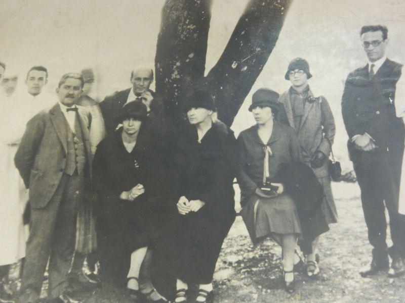 Marie Curie de visita en Belo Horizonte en 1926.