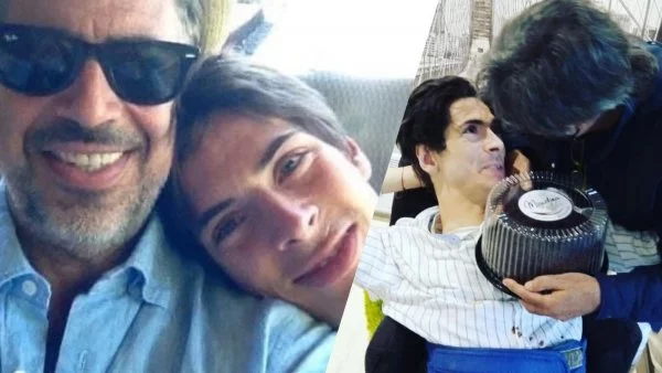 Miguelo y su hijo