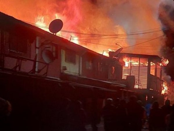 Incendio en Renca 31 de marzo