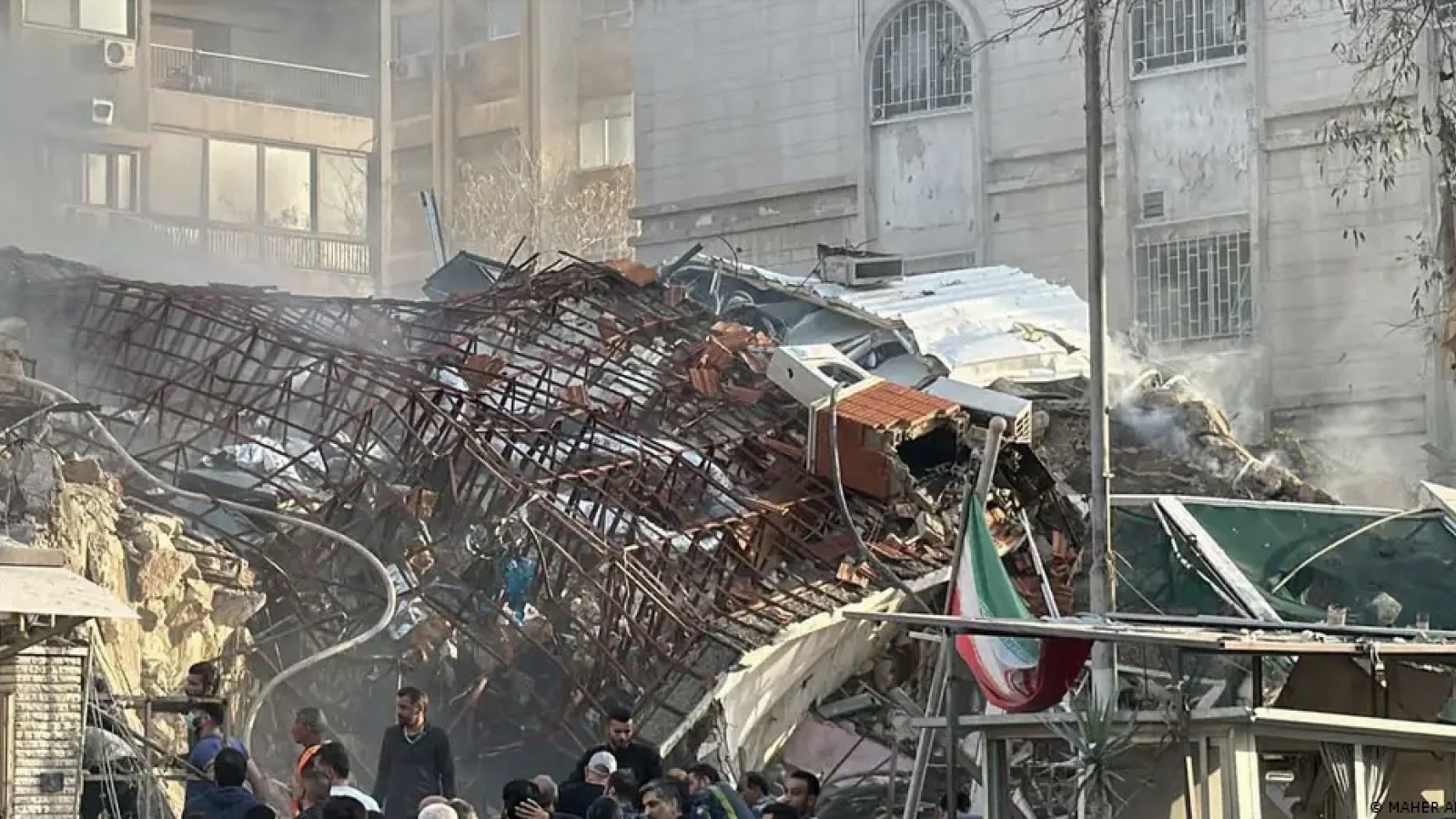 Bombardeo contra embajada iraní en Siria deja ocho muertos