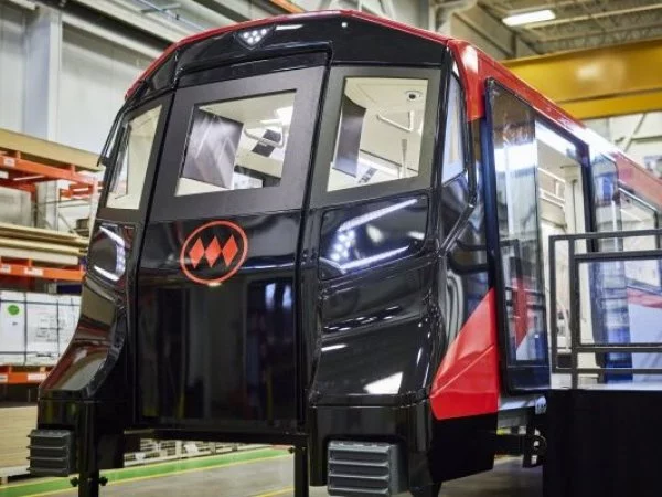 Nueva maqueta de vagón para el Metro de Santiago