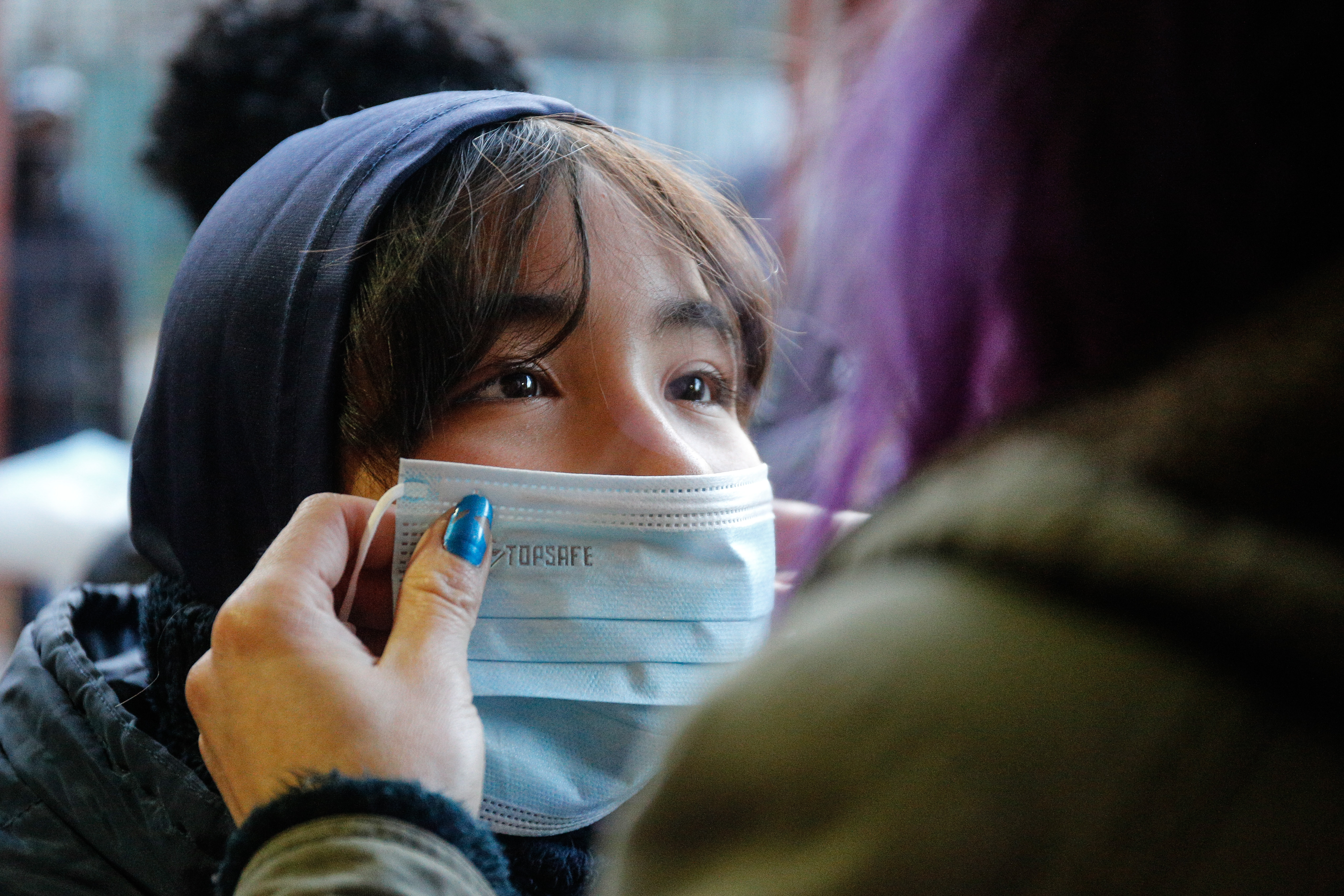 Mascarillas por alerta sanitaria.