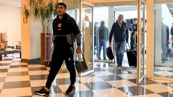 Estudiantes de La Plata en Concepción previo a partido ante Huachipato por Copa Libertadores