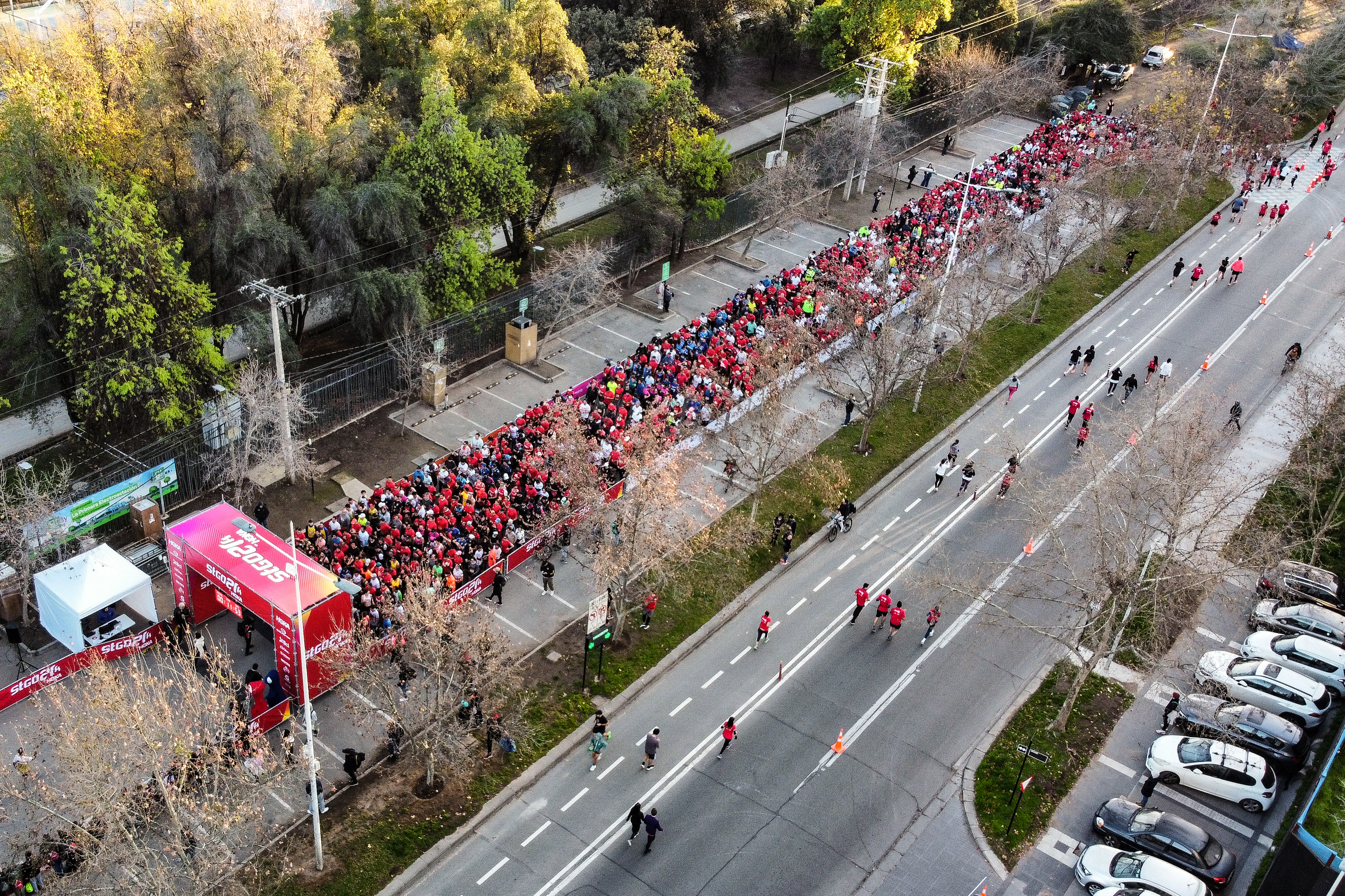 Estos son los horarios de partida de la Maratón de Santiago 2024