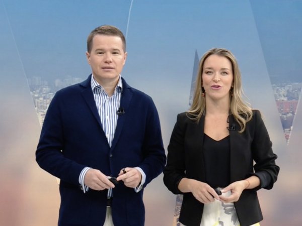 Carla Zunino y Davor Gjuranovic en 24 AM.