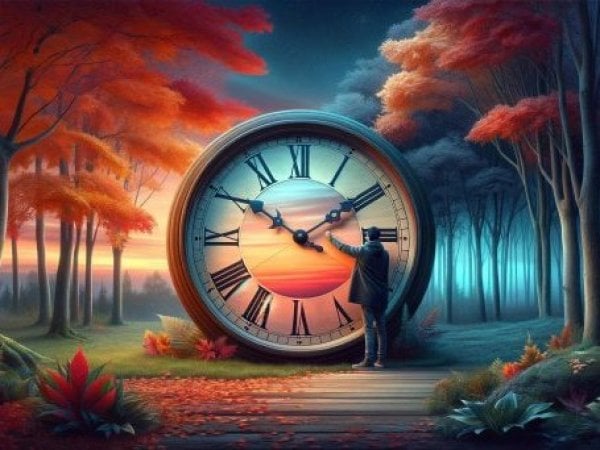Cambio de hora en otoño.