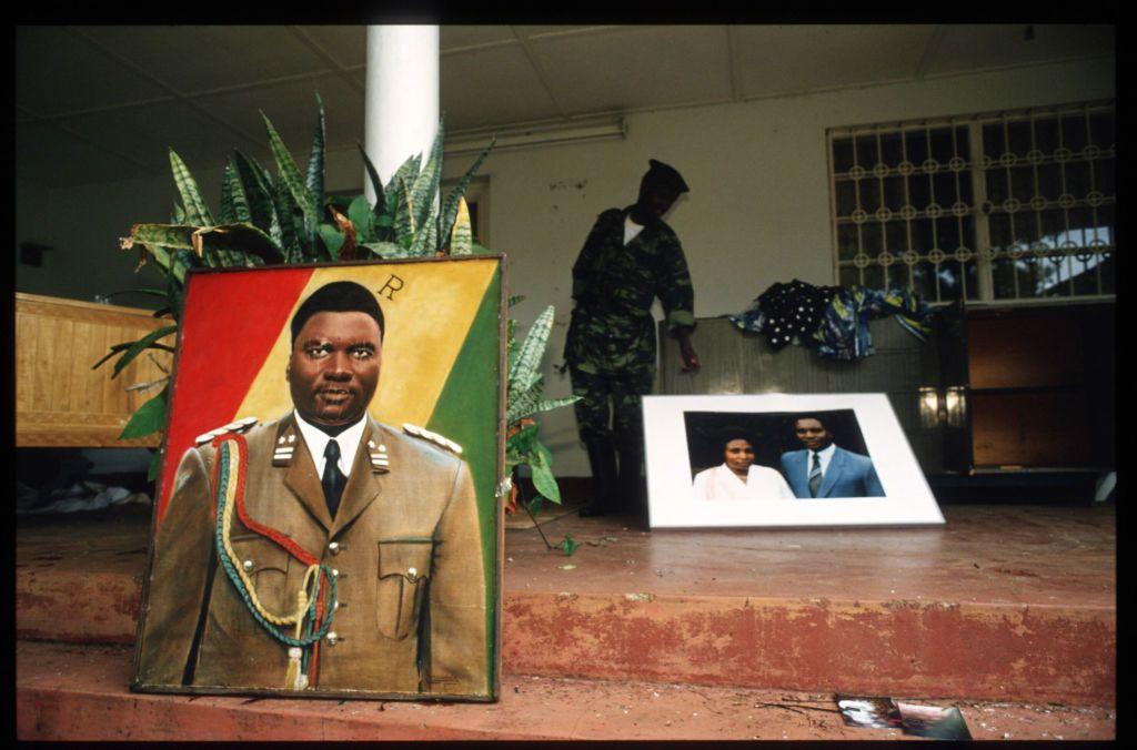 funeral del presidente Habyarimana