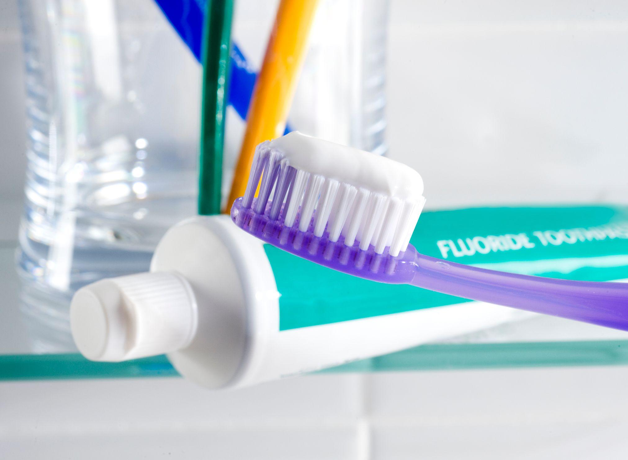 Una pasta dental con fluoruro